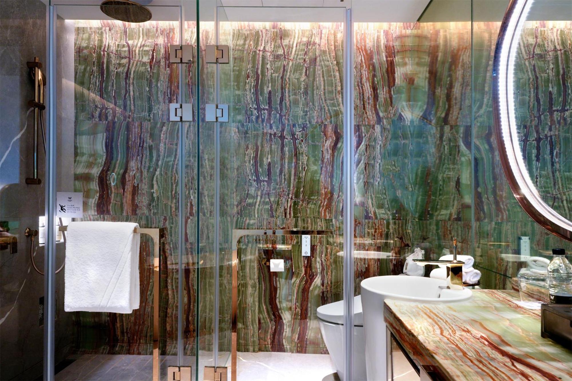 W Chengdu Otel Dış mekan fotoğraf
